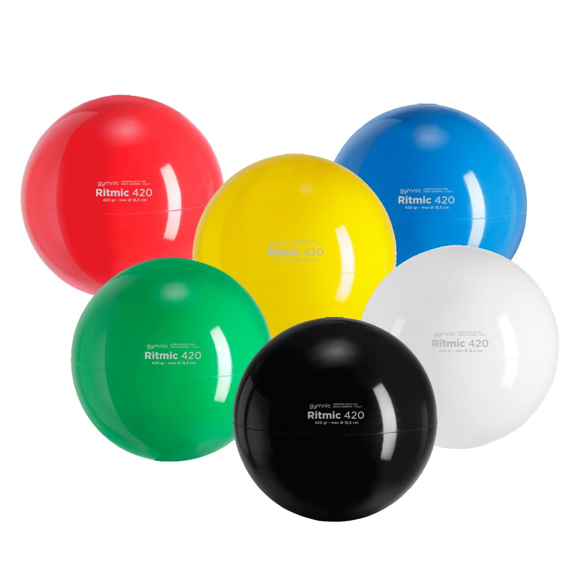 GYMNIC Ritmic Ball Black (420 Grams) - Image 5